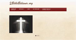 Desktop Screenshot of biblebeliever.org